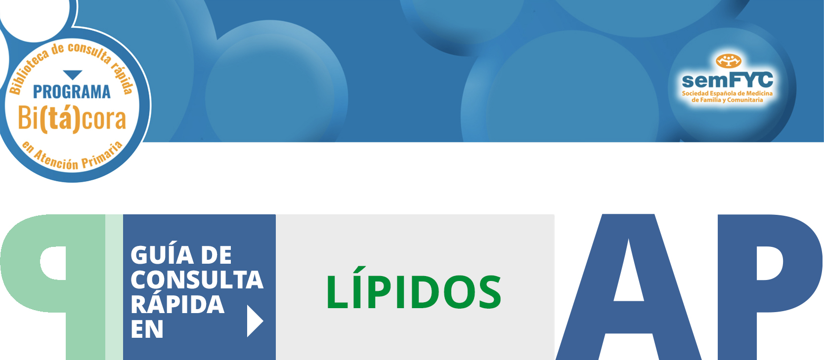 Programa Bi(tá)cora: Biblioteca de consulta rápida en Atención Primaria – Lípidos